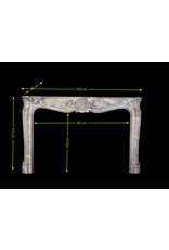 Royal Saracolin Marble Fireplace Surround