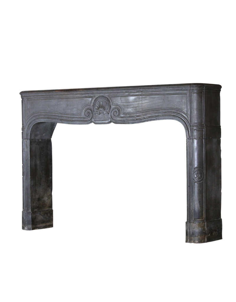 Grand 18Th Century French Chique Country Style Antique Fireplace Surround