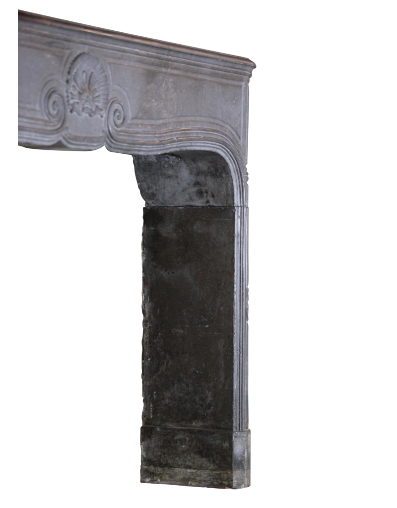 Grand 18Th Century French Chique Country Style Antique Fireplace Surround