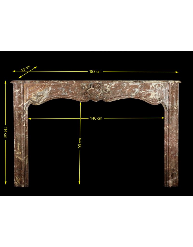 Large Conversion De Cheminée Classique Belge