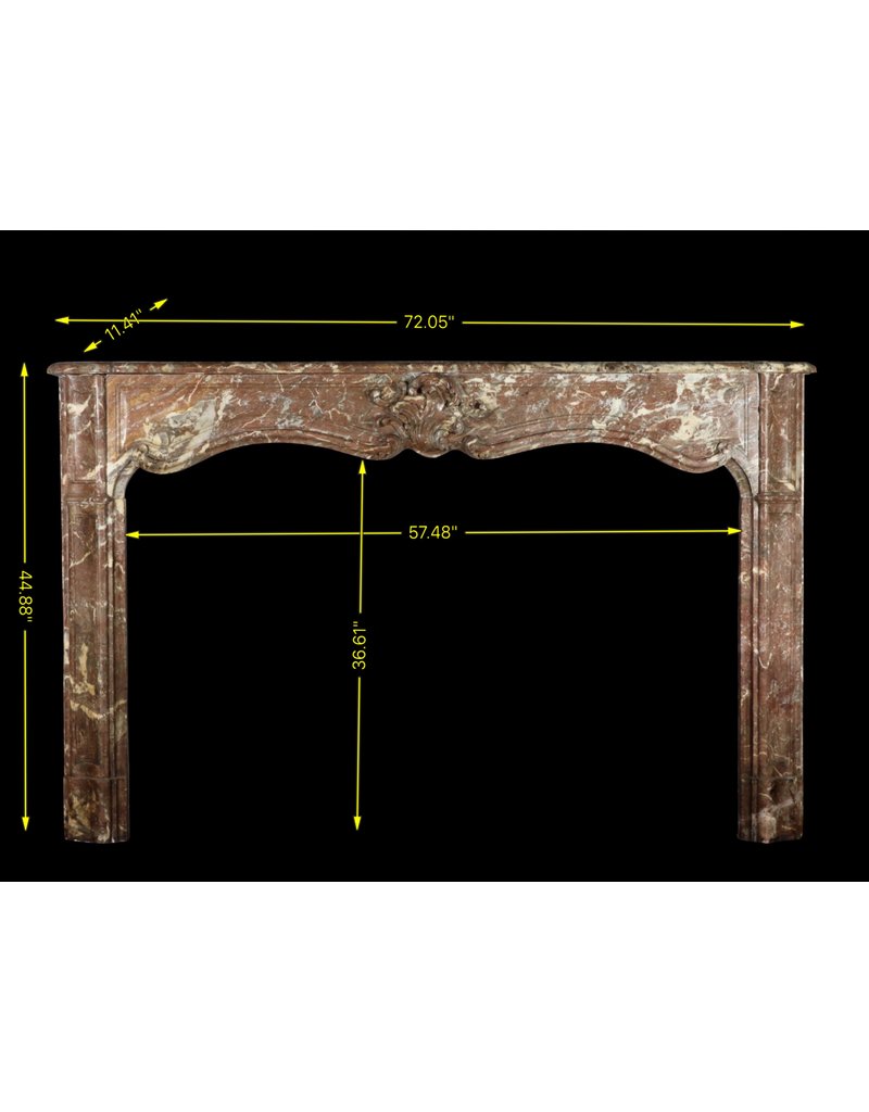 Large Conversion De Cheminée Classique Belge