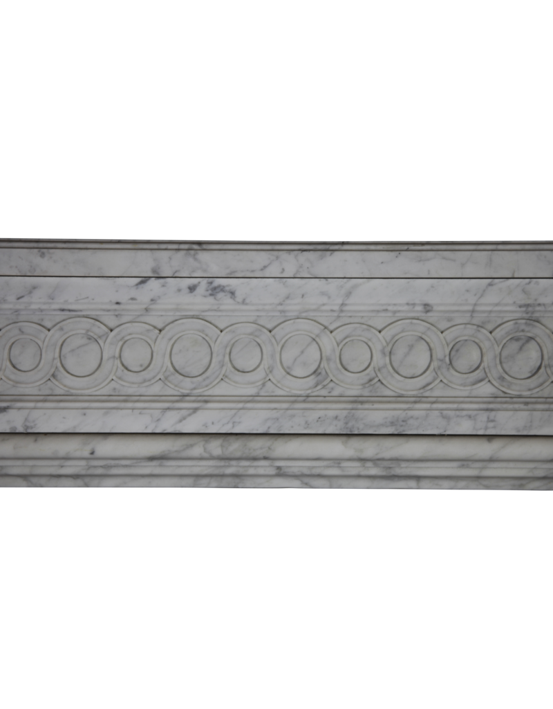 Maison Leon Van den Bogaert French Chic Louis XVI Period Vintage Fireplace Surround