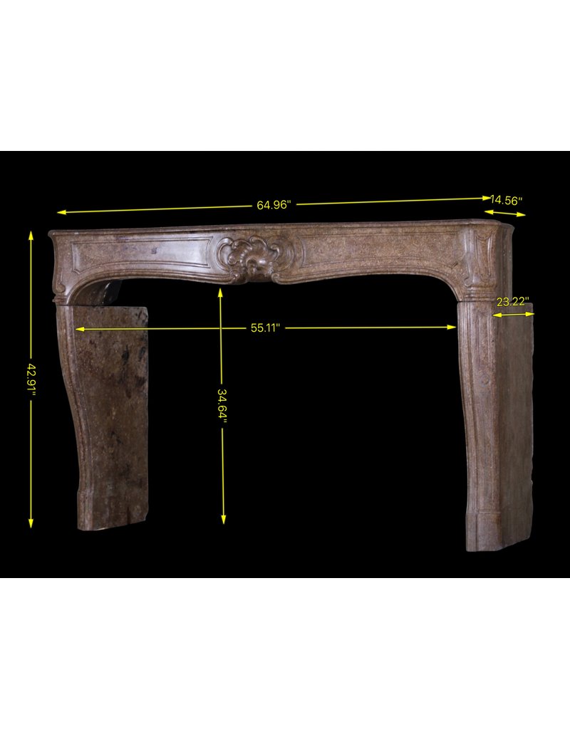 Chique Clásica Francesa Chimenea De La Vendimia