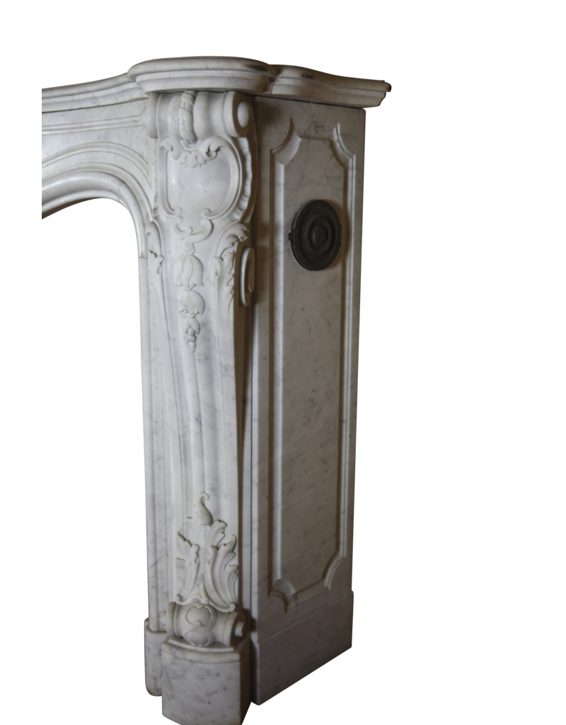 The Antique Fireplace Bank 19Th Century French Marble Fireplace Surround