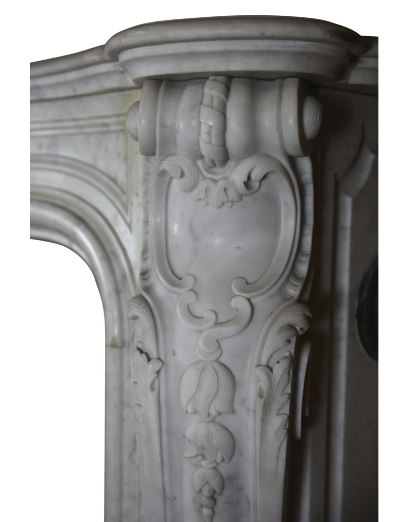 19Th Century French Marble Fireplace Surround