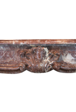 Belgische 18e-Eeuwse Klassieke Marmeren Decoratieve Schouw