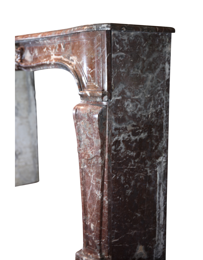 Belgian 18Th Century Classic Marble Fireplace Surround