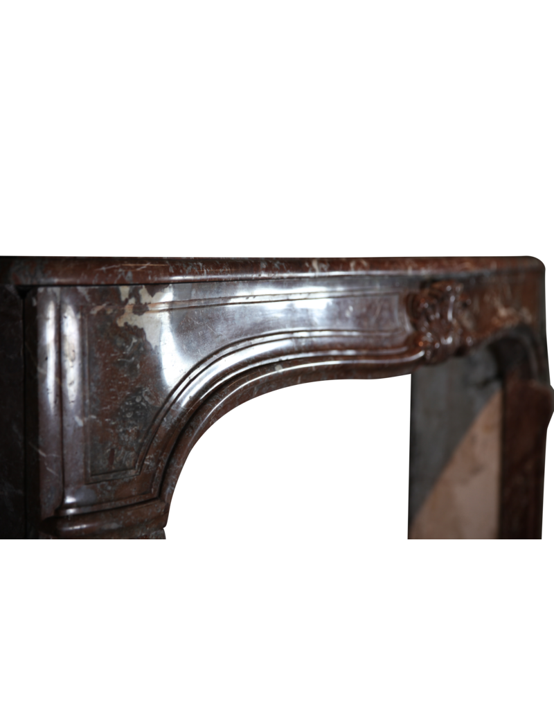 Belgian 18Th Century Classic Marble Fireplace Surround