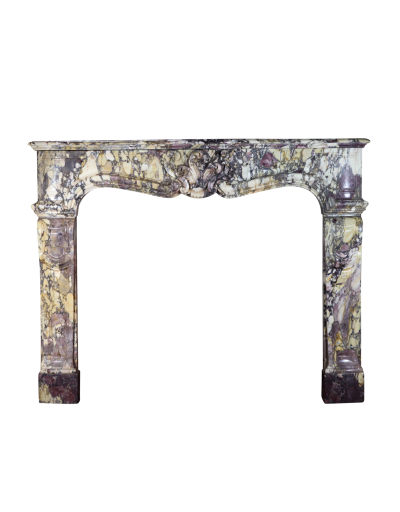 French Belle Epoque Period Antique Fireplace Mantel