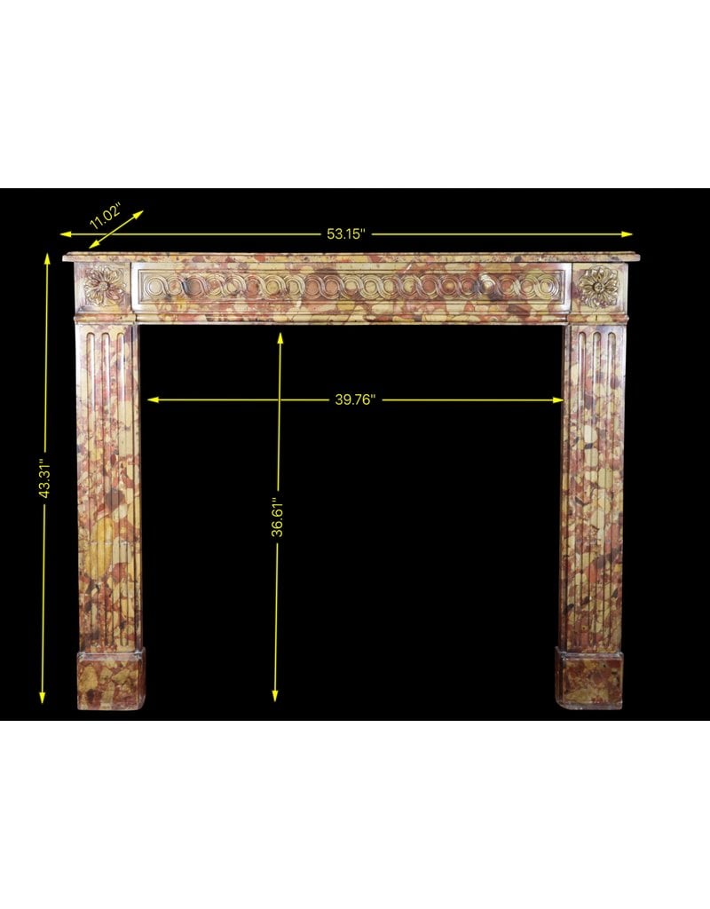 The Antique Fireplace Bank Small 18Th Century Chique French Vintage Fireplace Surround
