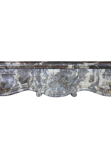 19Th Century Period Belgian Marble Vintage Fireplace Surround