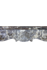 The Antique Fireplace Bank 19Th Century Period Belgian Marble Vintage Fireplace Surround
