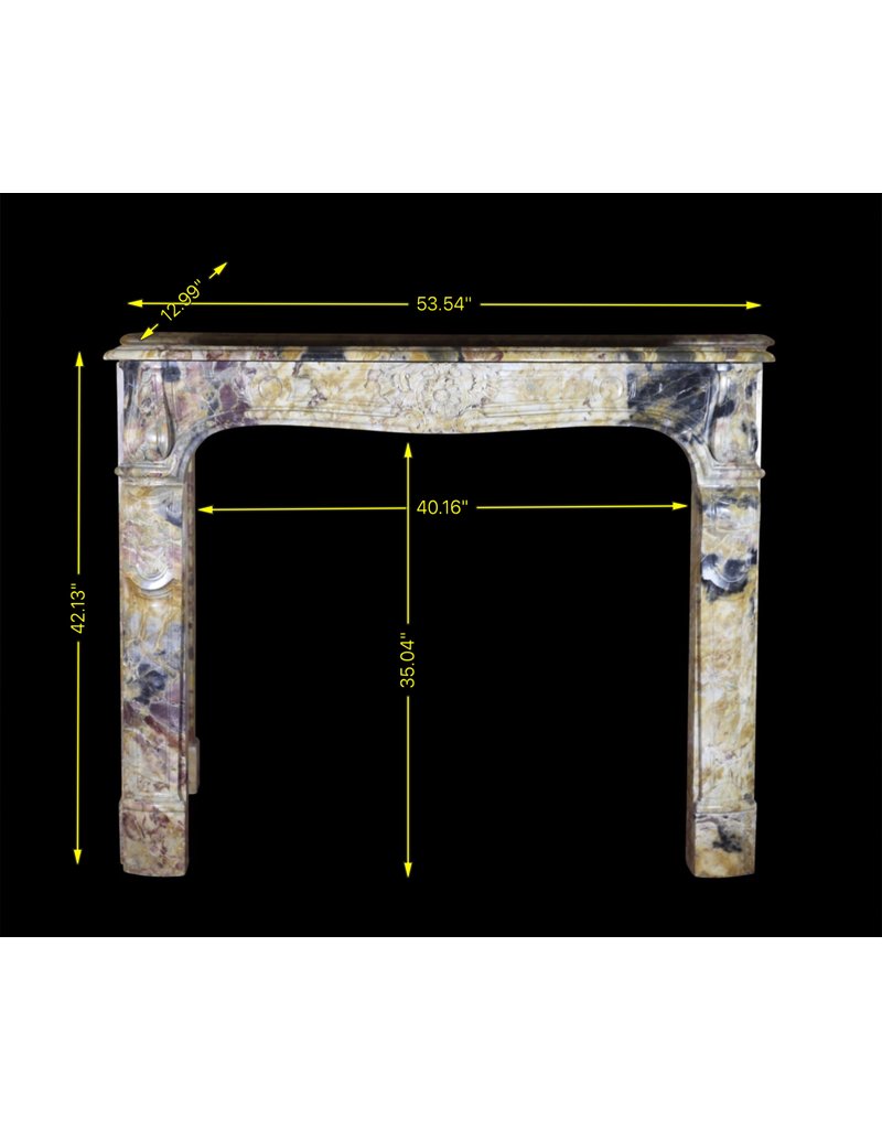 Luxury Antique Marble Fireplace Surround