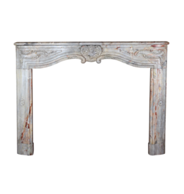 Antique Saracolin Marble Fireplace Surround