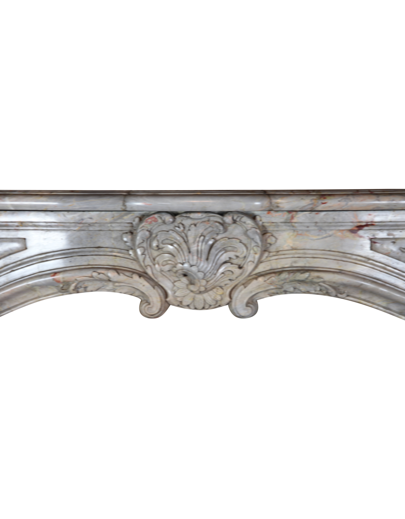 Vintage Saracolin Marble Fireplace Surround