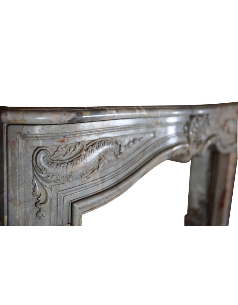 Vintage Saracolin Marble Fireplace Surround