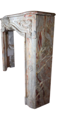 Vintage Saracolin Marble Fireplace Surround