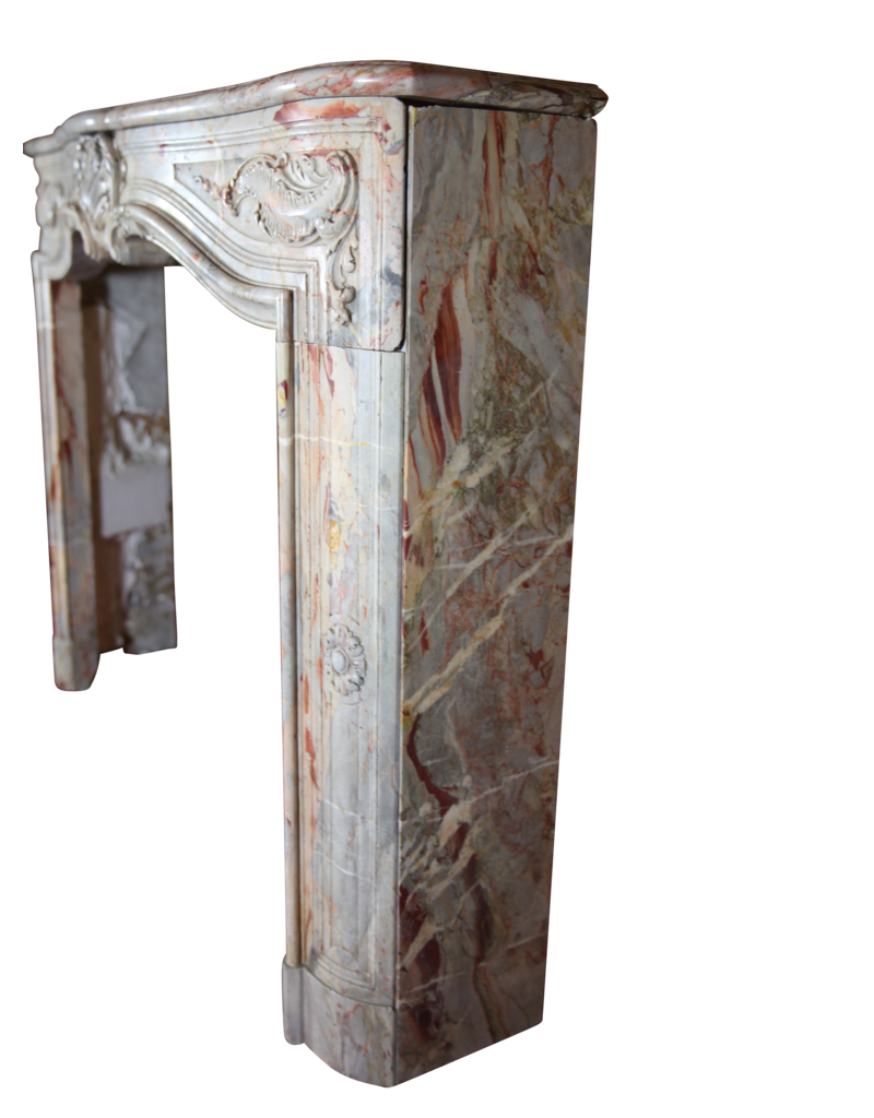 Vintage Saracolin Marble Fireplace Surround