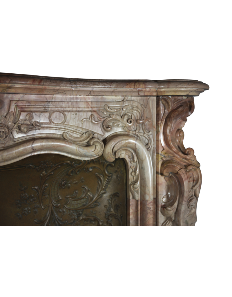 Belgian Belle Epoque Period Fireplace Surround