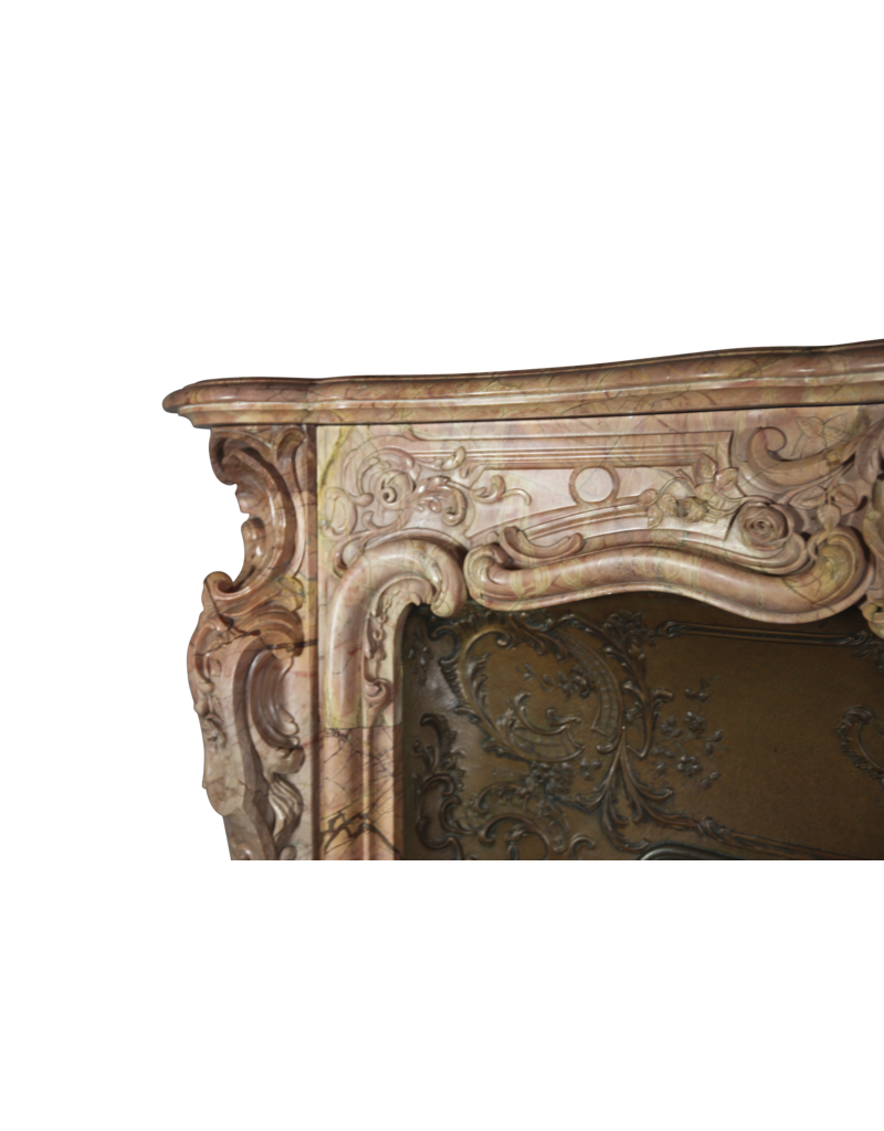 Belgian Belle Epoque Period Fireplace Surround