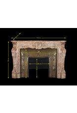 Belgian Belle Epoque Period Fireplace Surround