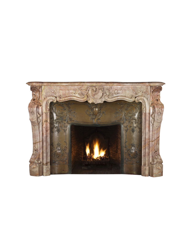 Belgian Belle Epoque Period Fireplace Surround