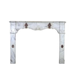 17Th Century Italian Fireplace Surround In Marble