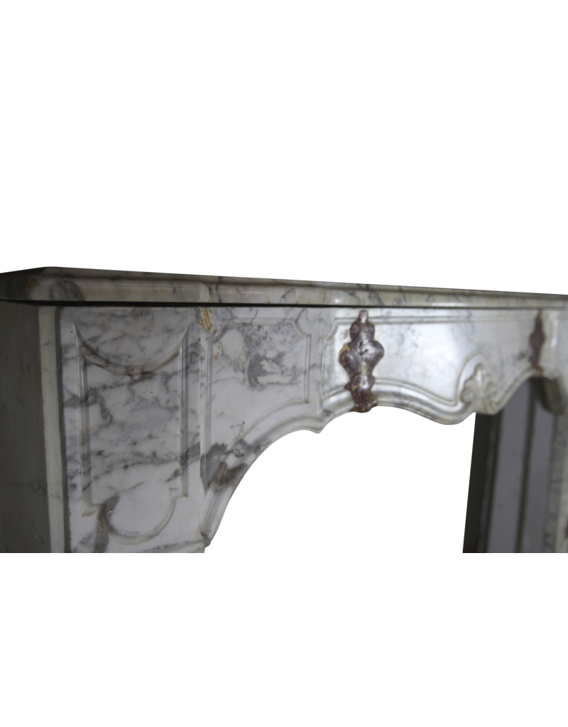 Maison Leon Van den Bogaert 17. Jahrhundert Italienisch Kamin Maske In Marmor