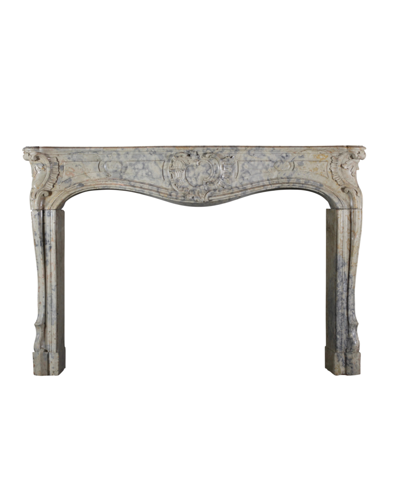 Strong Bicolor Timeless Antique Fireplace Surround