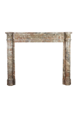 Belgian 18Th Century Classic Marble Antique Fireplace Surround