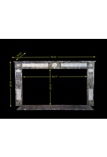 The Antique Fireplace Bank 18Th Century Fine Antique Belgian Marble Fireplace Surround