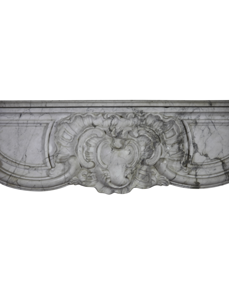Maison Leon Van den Bogaert Große originale Antwerpener Vintage-Kaminumrandung im Barock-Stil