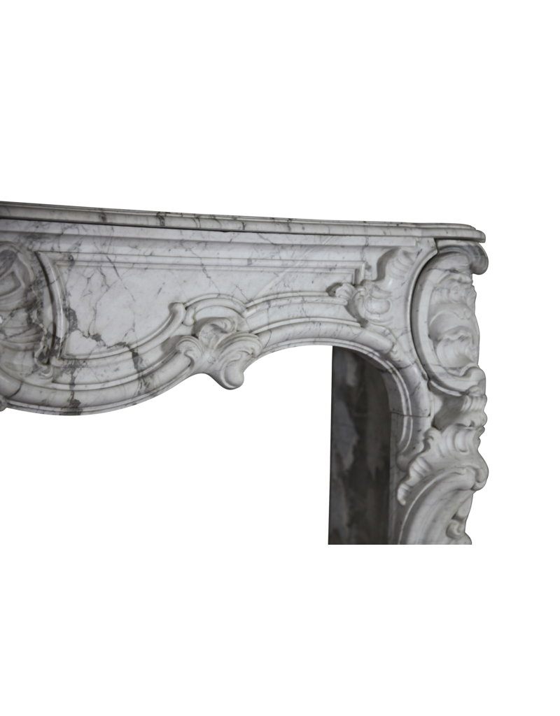 Maison Leon Van den Bogaert Große originale Antwerpener Vintage-Kaminumrandung im Barock-Stil