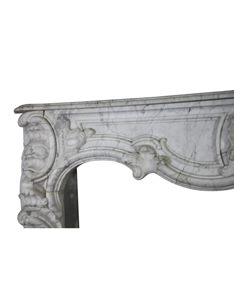 Maison Leon Van den Bogaert Große originale Antwerpener Vintage-Kaminumrandung im Barock-Stil