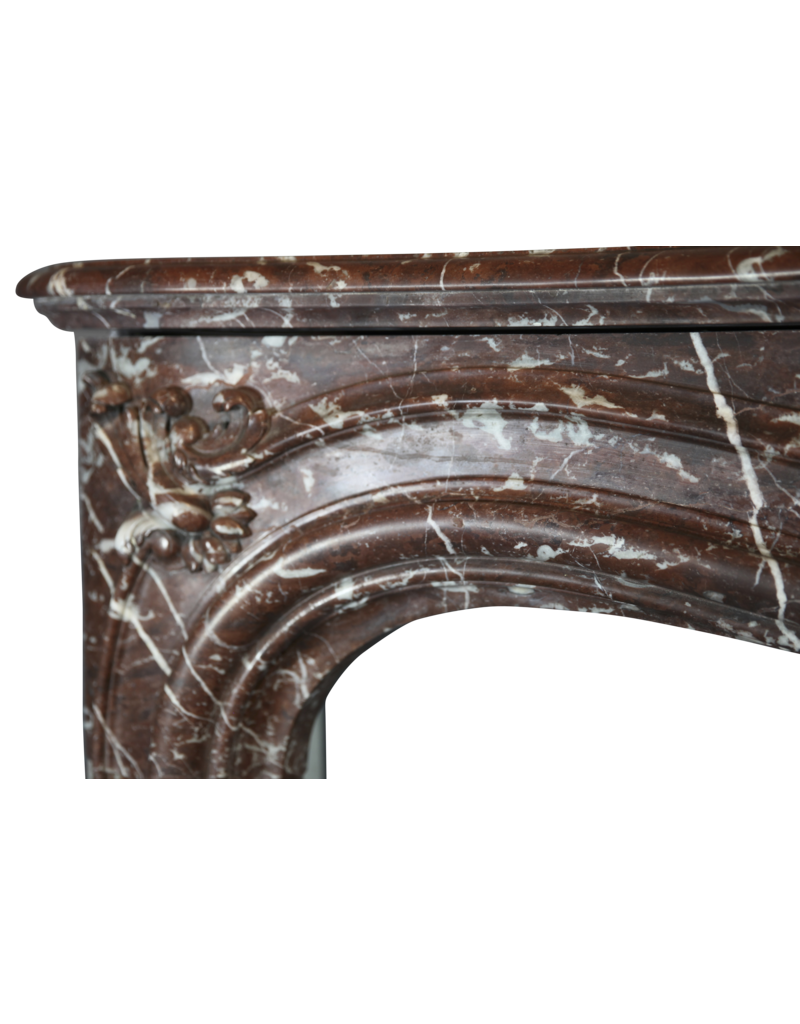 Belgian 19Th Century Marble Fireplace Surround