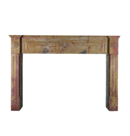 Strong Bicolor Timeless Fireplace Mantle