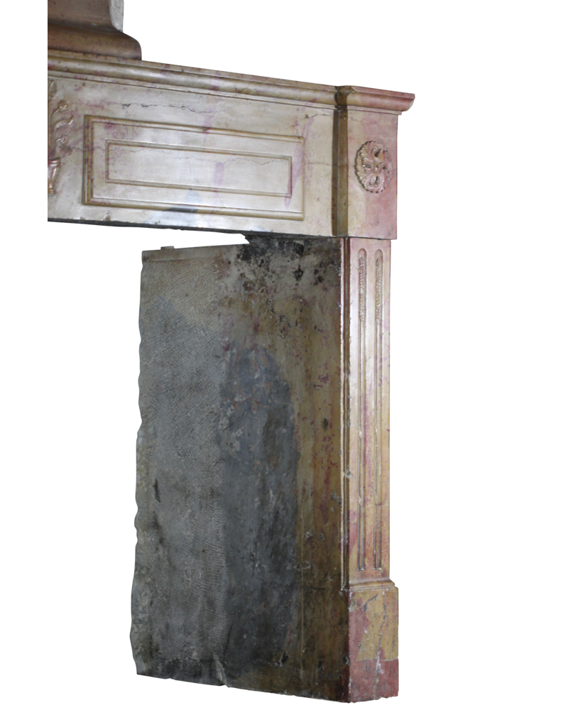 Strong Bicolor Timeless Fireplace Mantle