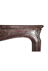 Exceptional Belle Epoque Antique Marble Fireplace Surround