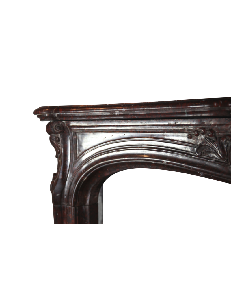 Maison Leon Van den Bogaert Außergewöhnliche belle epoque antikMarmor Kaminmaske