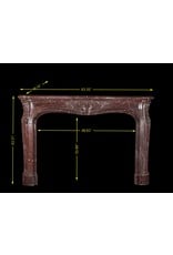 Maison Leon Van den Bogaert Exceptional Belle Epoque Antique Marble Fireplace Surround