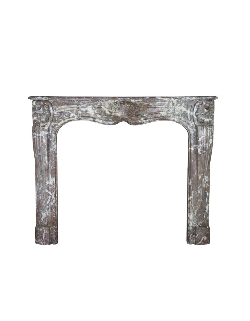 Belgian 18Th Century Period Classic Marble Fireplace Surround