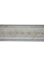 Small Louis XVI Style French Classic Antique Fireplace Surround