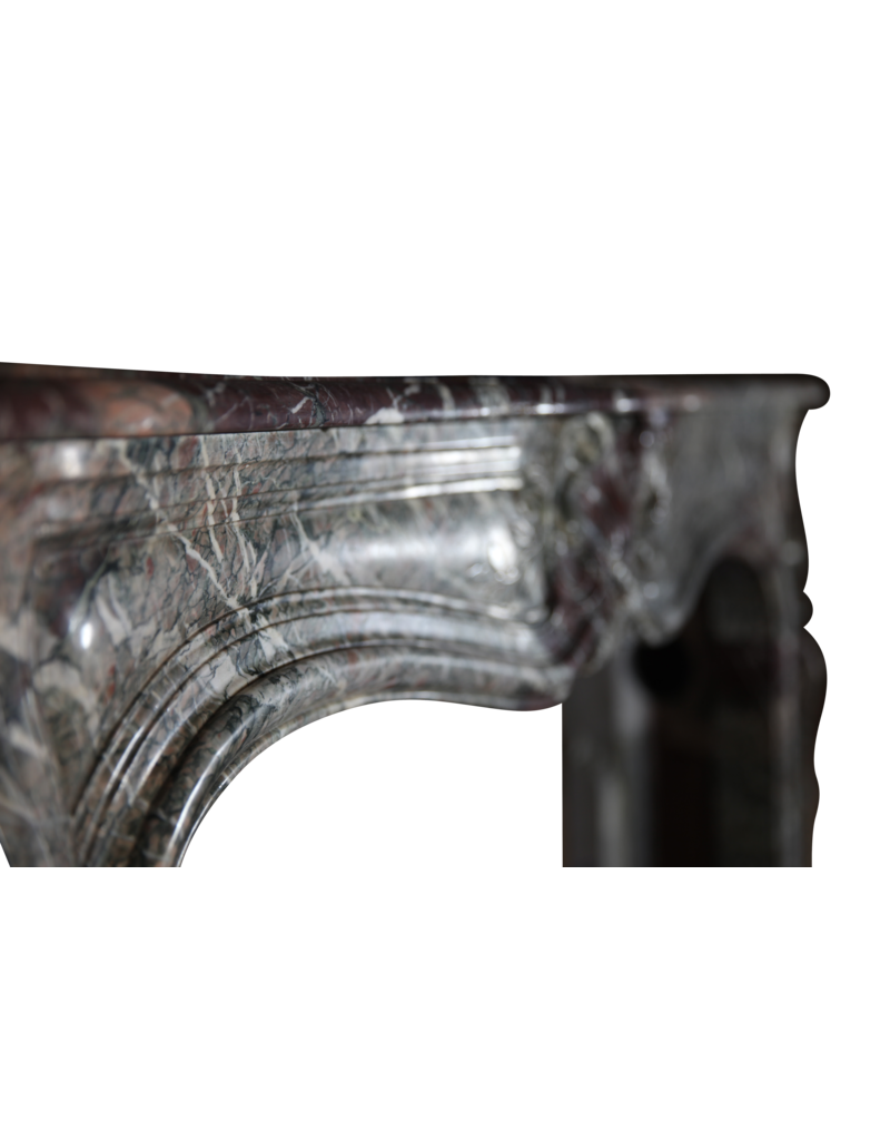 Maison Leon Van den Bogaert 18Th Century Grand Chique French Fireplace Surround