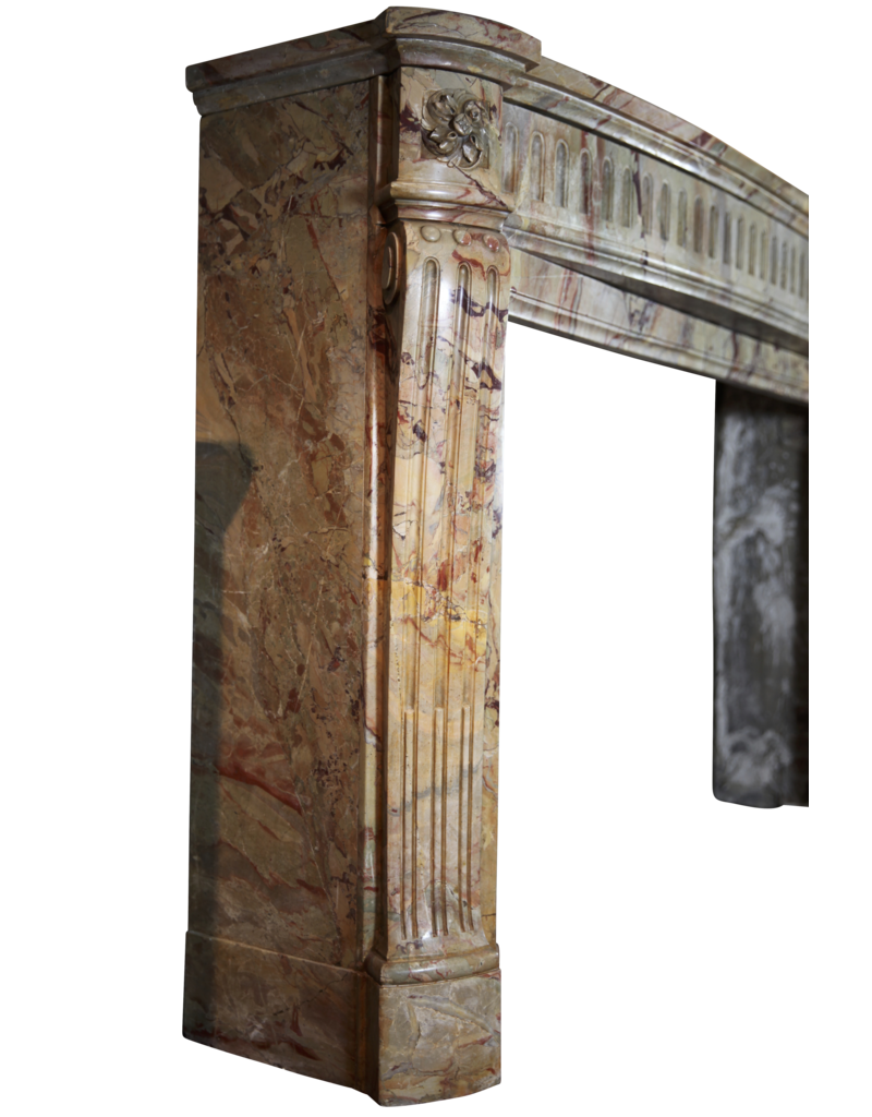 Classic Chique French Marble Antique Fireplace Surround