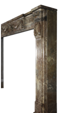 Empire Period Marble Vintage Fireplace Surround