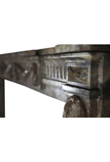 Empire Period Marble Vintage Fireplace Surround
