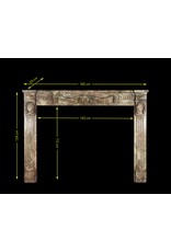 Empire Period Marble Vintage Fireplace Surround