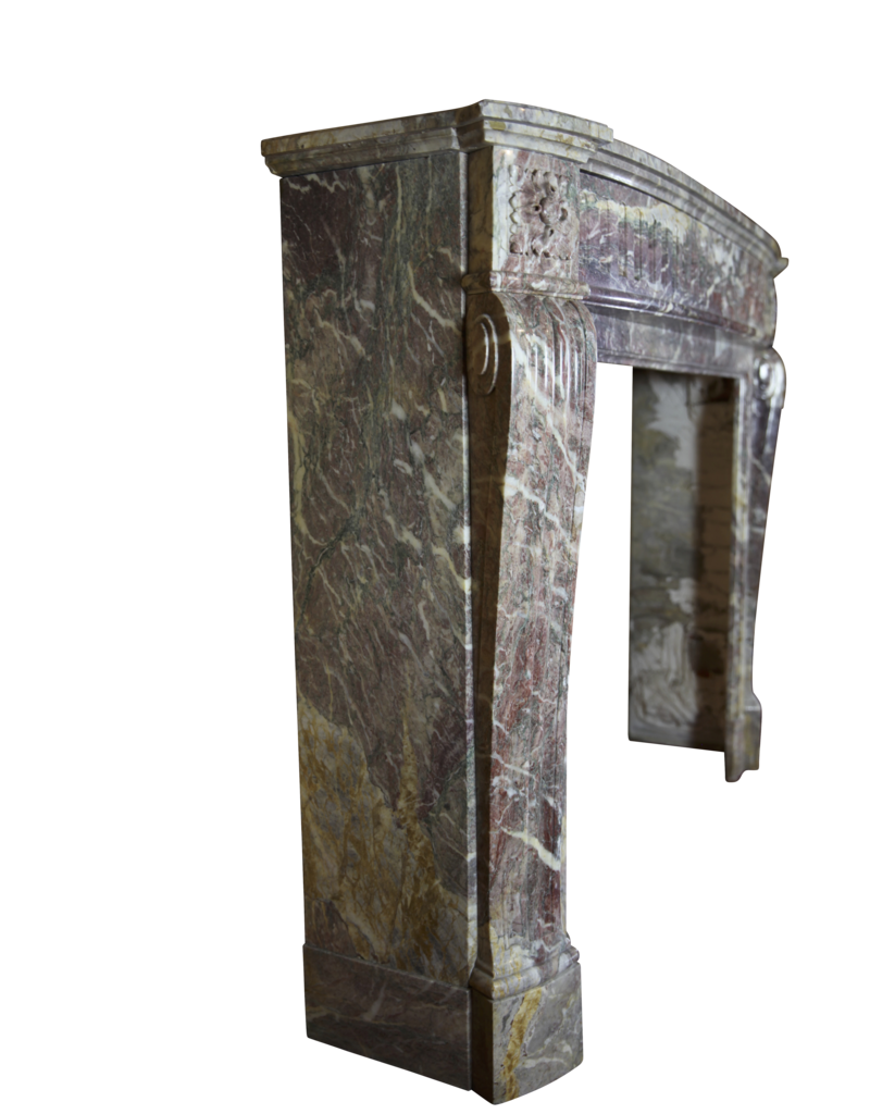 19Th Century Belle Epoque Period Marble Chimney Piece