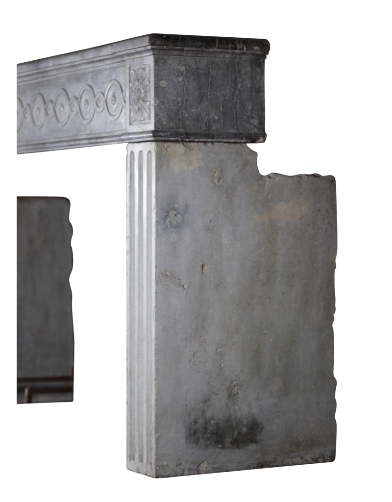 Large 18Th Century French Vintage Fireplace Surround