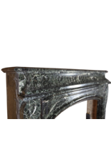 Monumental 19Th Century Belgian Vintage Fireplace Surround